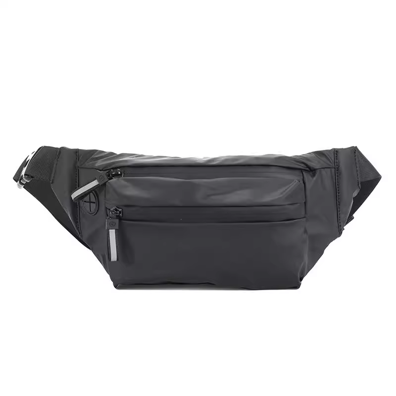 Tilted shoulder bag - black (standard version)